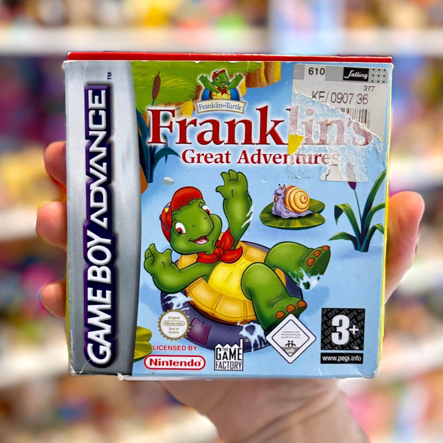 Franklin's Great Adventure (CIB, Gameboy Advance) - PopCultGang