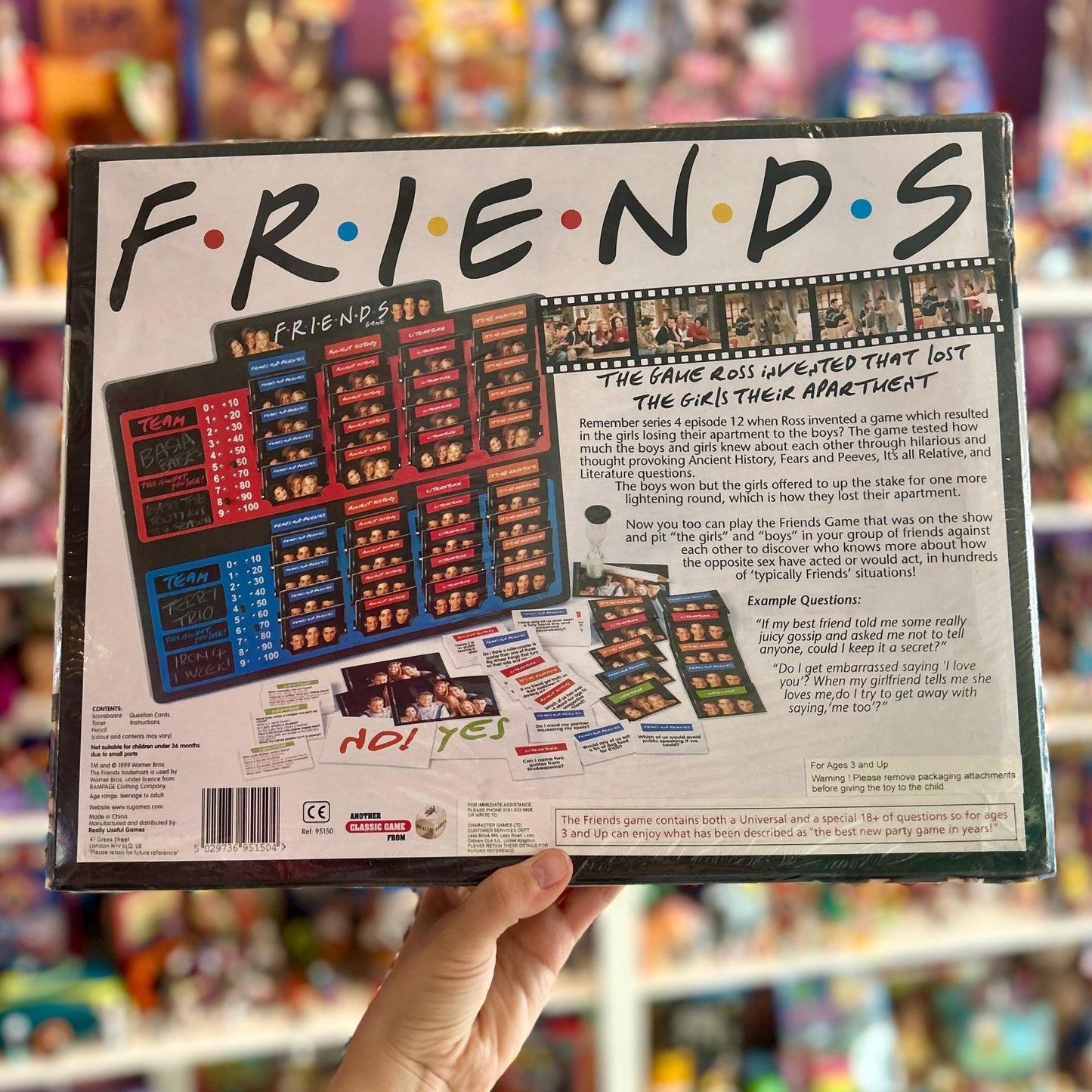 Friends - The Board Game (sealed, 90s) - PopCultGang