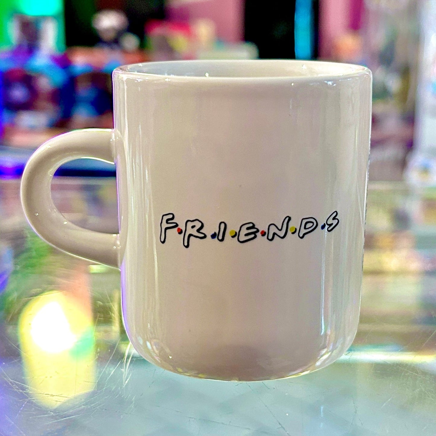 Friends TV - Series - Espresso Logo Mug (Warner Bros., 1995) - PopCultGang