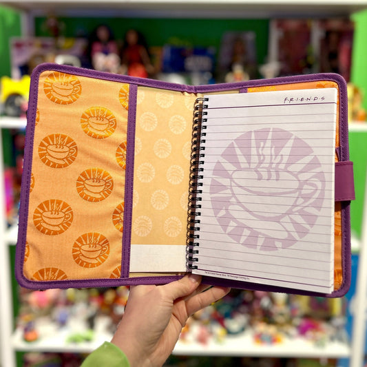 Friends TV - Series: Vintage Notebook with case (Warner Bros., 2000) - PopCultGang