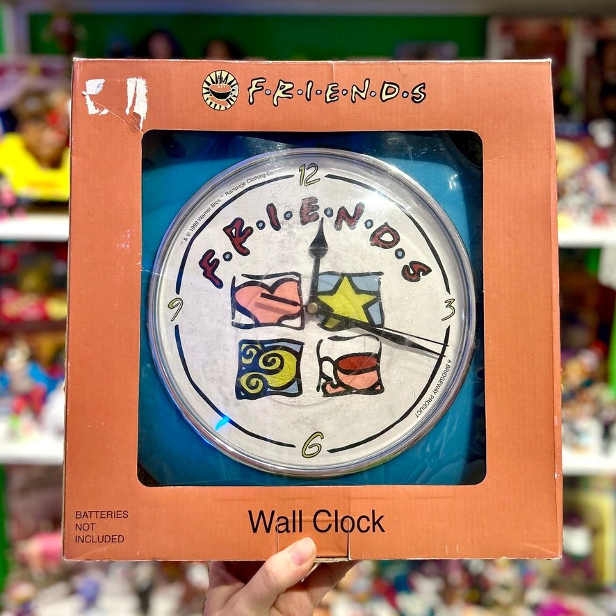 Friends TV - Series Wall Clock (new in box, Warner Bros., 1999) - PopCultGang