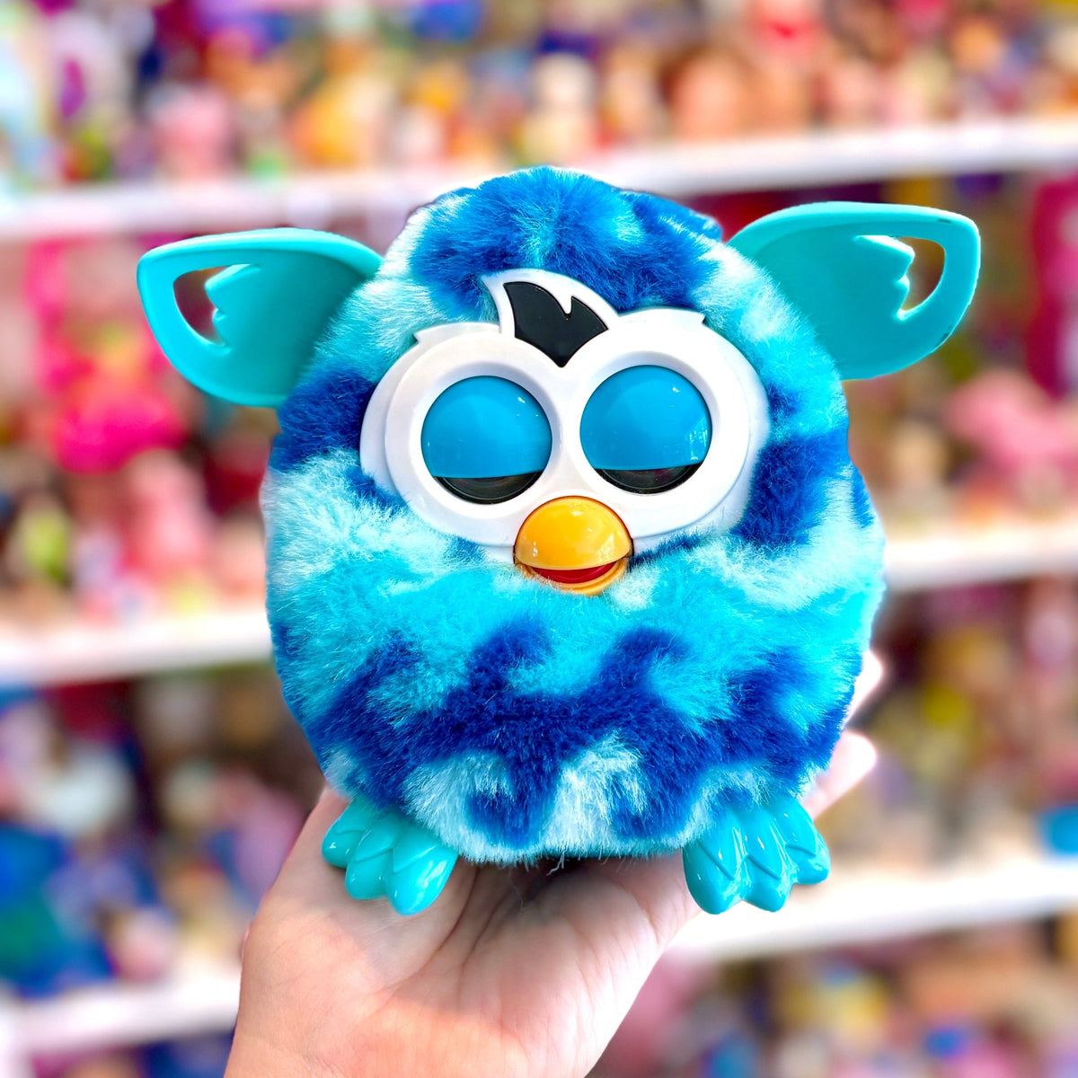Furby Boom: Blue Waves Furby - Electronic Talking Pet (Hasbro, 2012) - PopCultGang