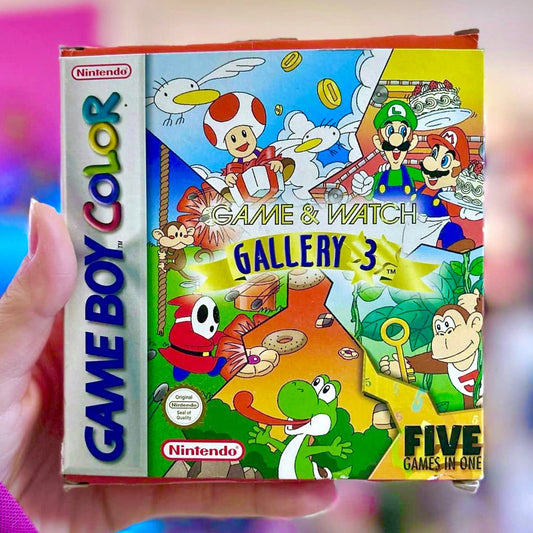 Game & Watch Gallery 3 (CIB, Gameboy Color) - PopCultGang