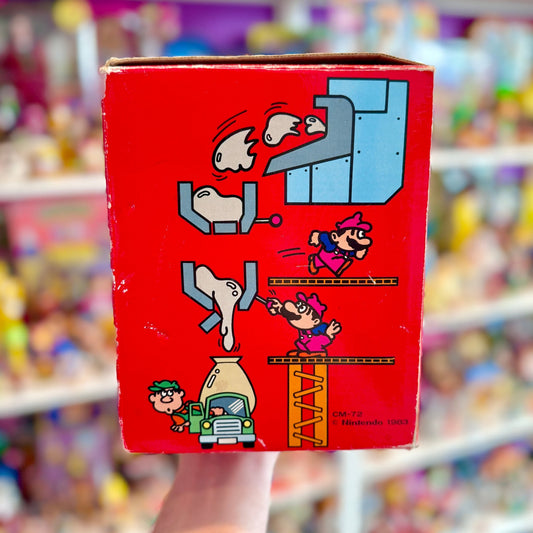 Game & Watch: Mario's Cement Factory Tabletop (CIB, Nintendo, 1980s) - PopCultGang