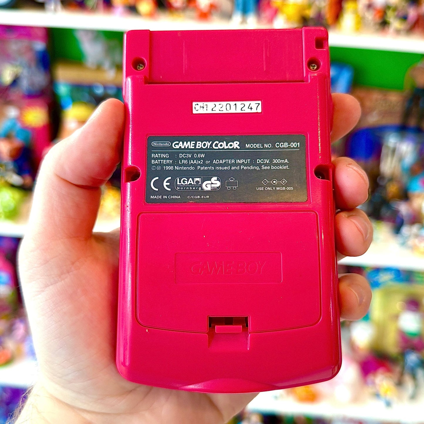 Gameboy Color: Red Berry (Nintendo) - PopCultGang