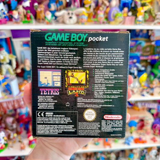 Gameboy Pocket: Green (CIB - Complete In Box, Nintendo) - PopCultGang
