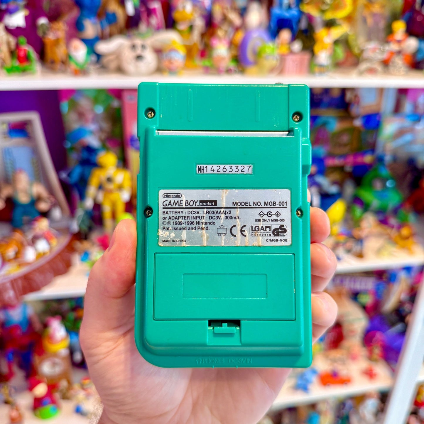 Gameboy Pocket: Green (CIB - Complete In Box, Nintendo) - PopCultGang