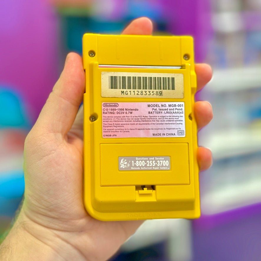 Gameboy Pocket: Yellow (Nintendo) - PopCultGang