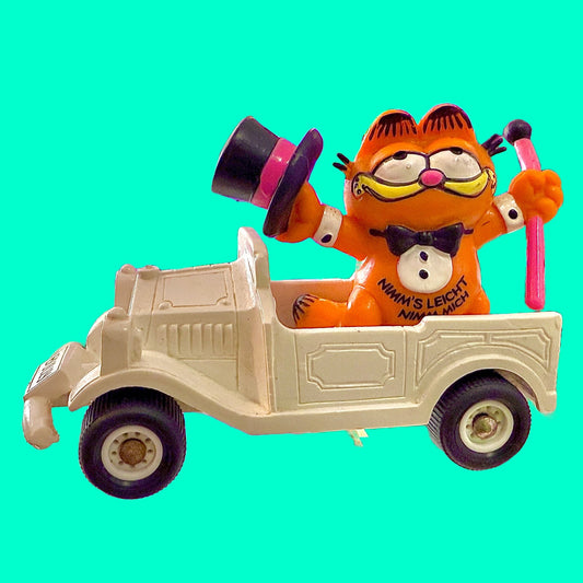 Garfield In Limo PVC Figure (Bully, 80s) - PopCultGang
