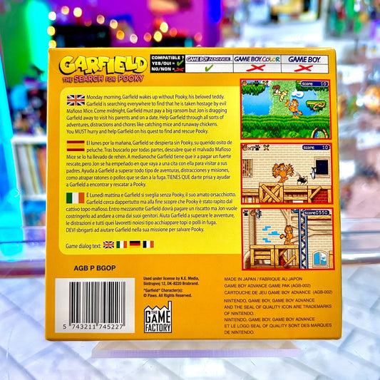 Garfield: The Search For Pooky (CIB, Gameboy Advance) - PopCultGang