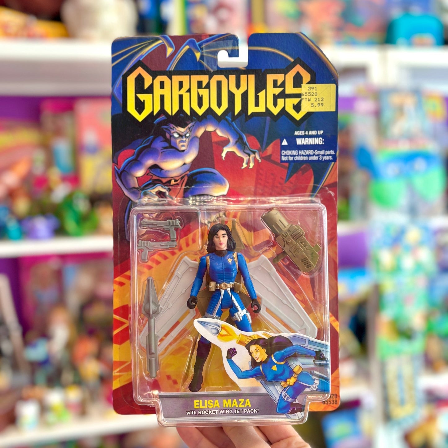 Gargoyles: Eliza Maza Action Figure (Kenner, 1995) - PopCultGang