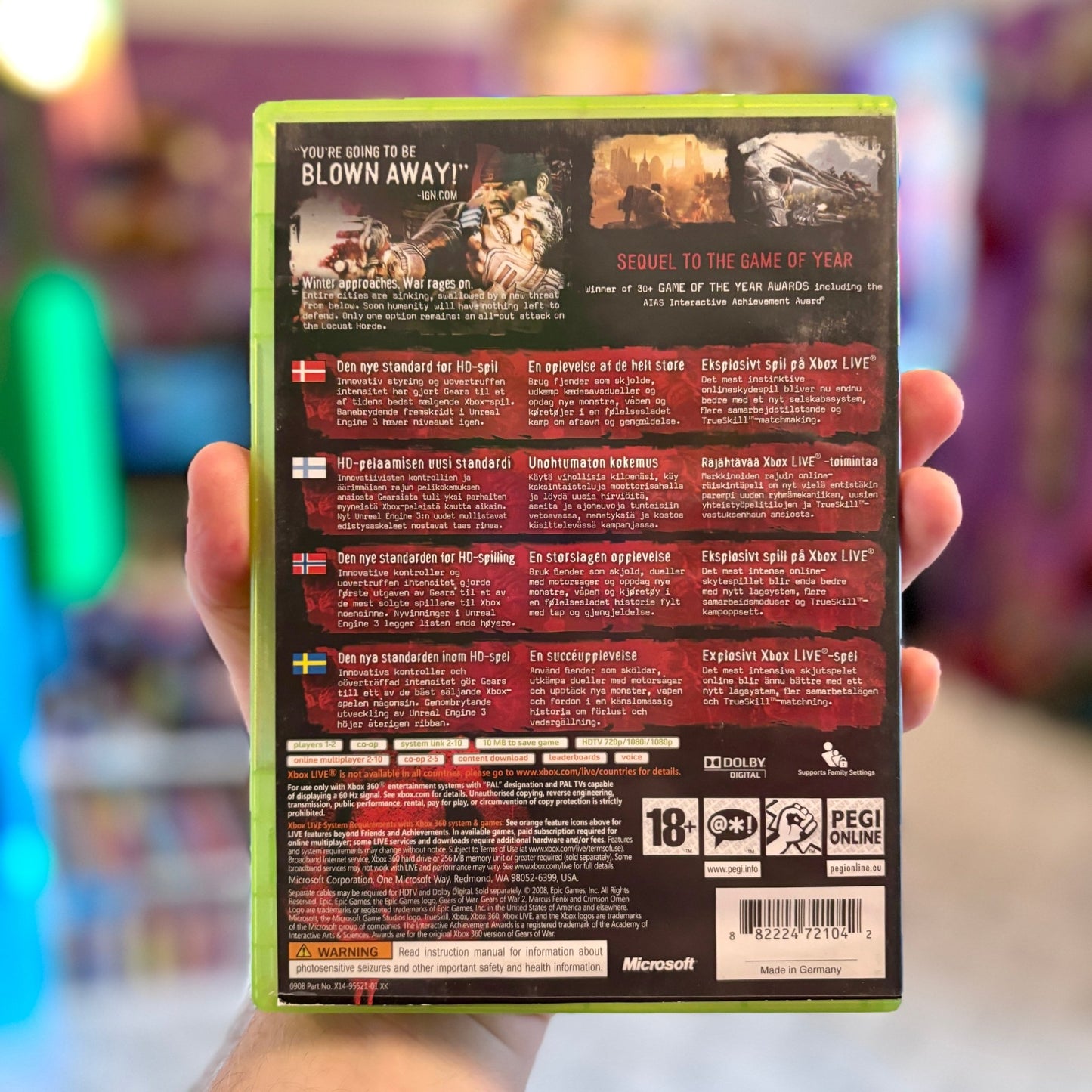 Gears of War 2 (Xbox 360) - PopCultGang