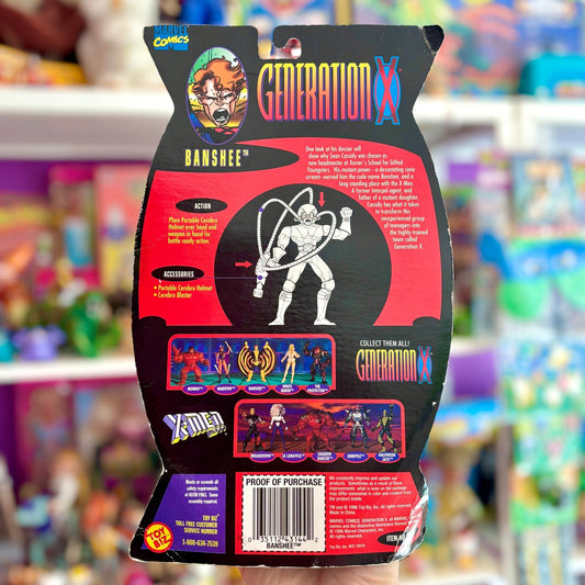 Generation X: Banshee Action Figure (ToyBiz, 1995) - PopCultGang