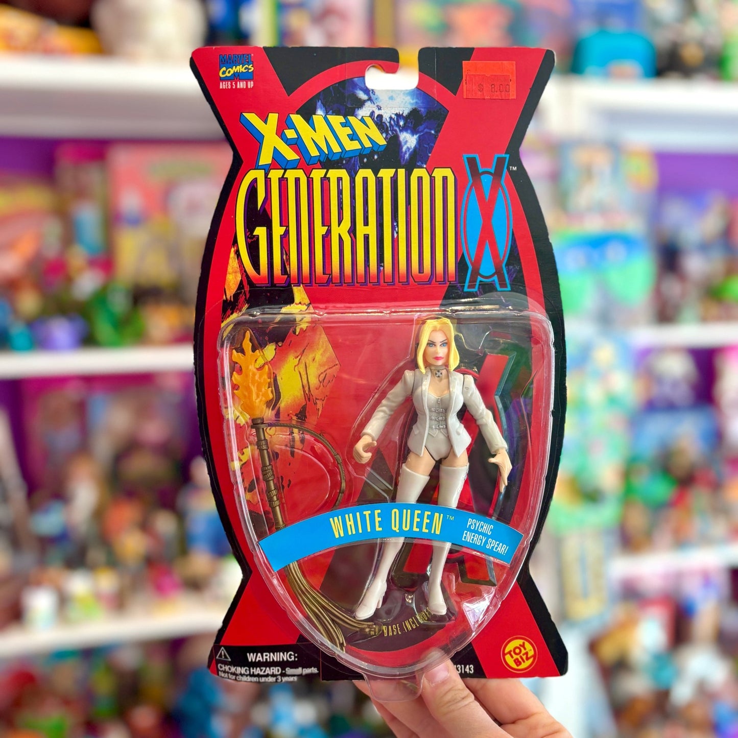 Generation X: White Queen Action Figure (ToyBiz, 1995) - PopCultGang