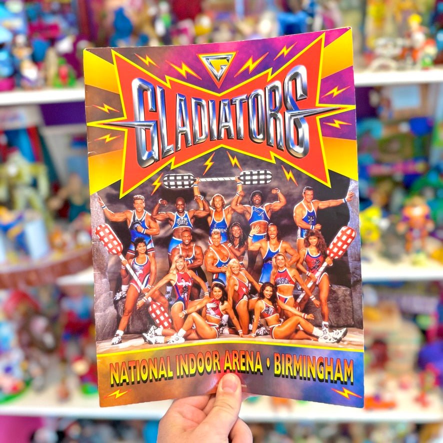 Gladiators Magazine Annual: National Indoor Arena Birmingham (American Gladiators UK version, 90s) - PopCultGang