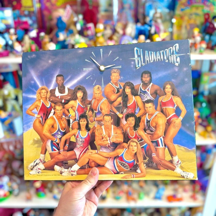 Gladiators Wall Clock (American Gladiators UK version, 1993