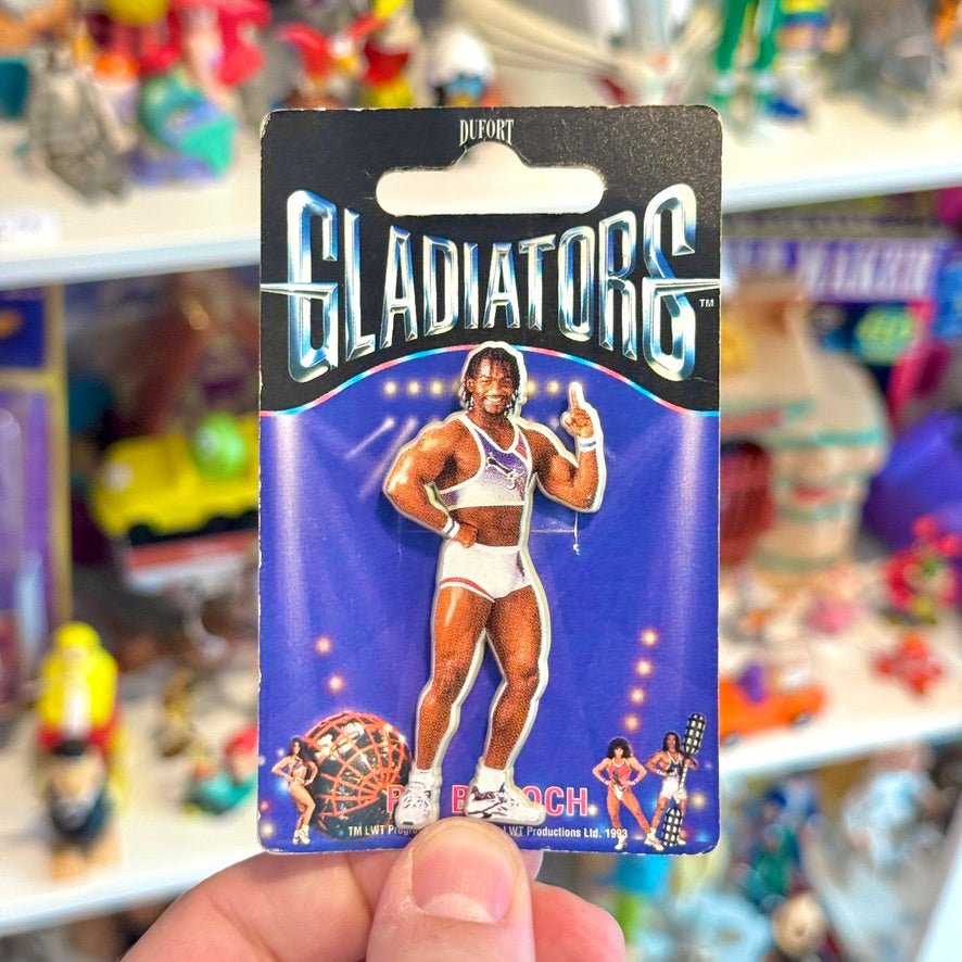 Gladiators Wrestler Badges (American Gladiators UK version, 1993) - PopCultGang