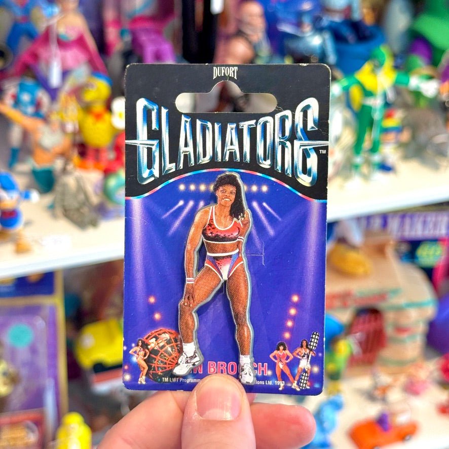 Gladiators Wrestler Badges (American Gladiators UK version, 1993) - PopCultGang