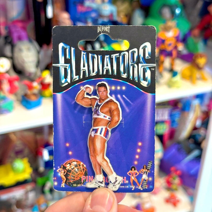 Gladiators Wrestler Badges (American Gladiators UK version, 1993) - PopCultGang