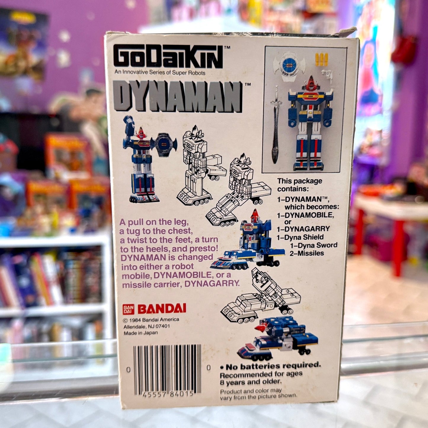 Godaikin: Dynaman Robot Toy (Bandai, 80s) - PopCultGang