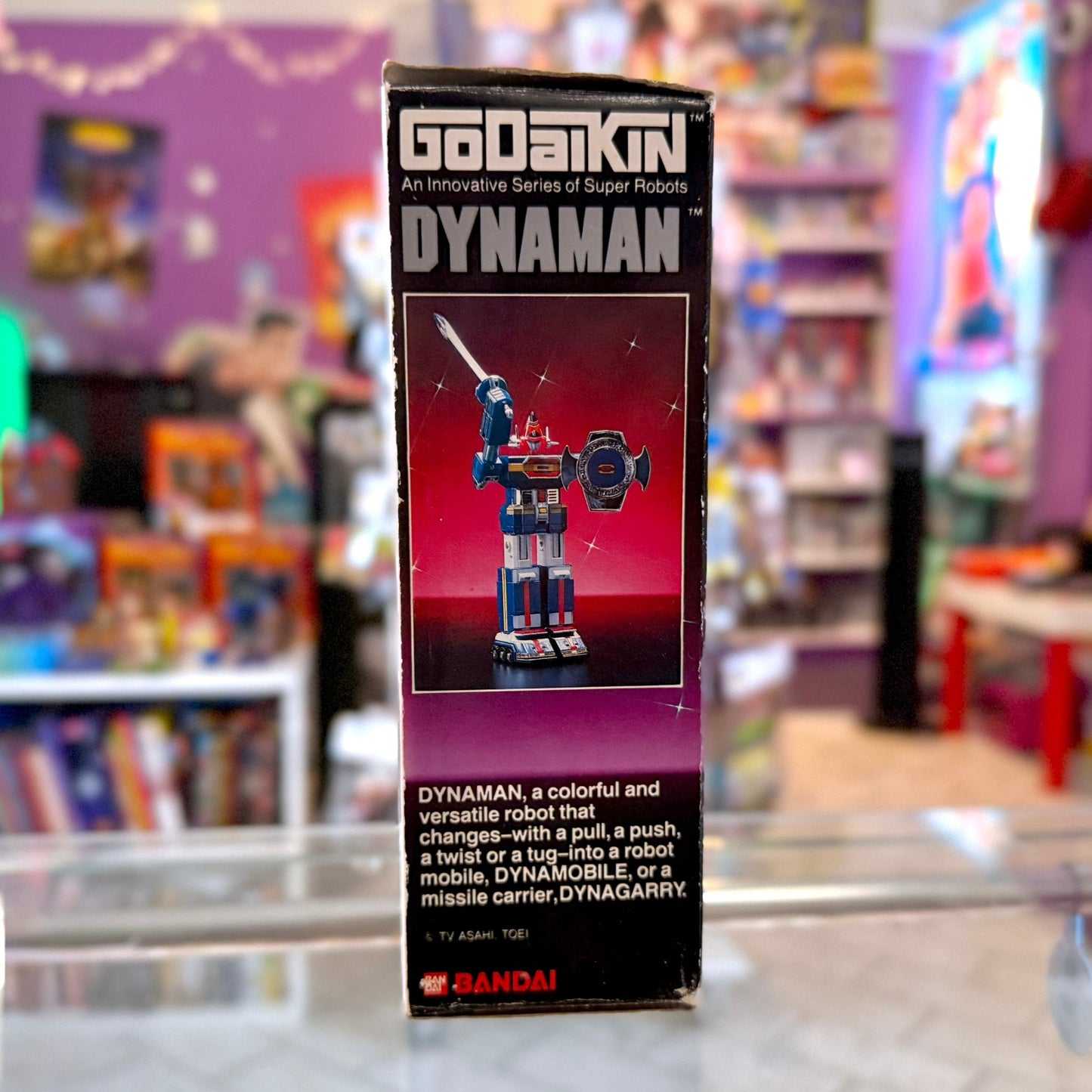 Godaikin: Dynaman Robot Toy (Bandai, 80s) - PopCultGang