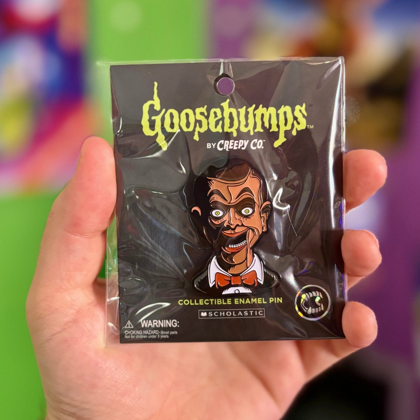 Goosebumps Enamel Pins (Creepy Co.) - PopCultGang