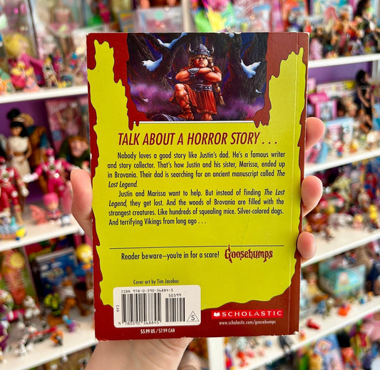 Goosebumps: Legend of The Lost Legend (Book) - PopCultGang
