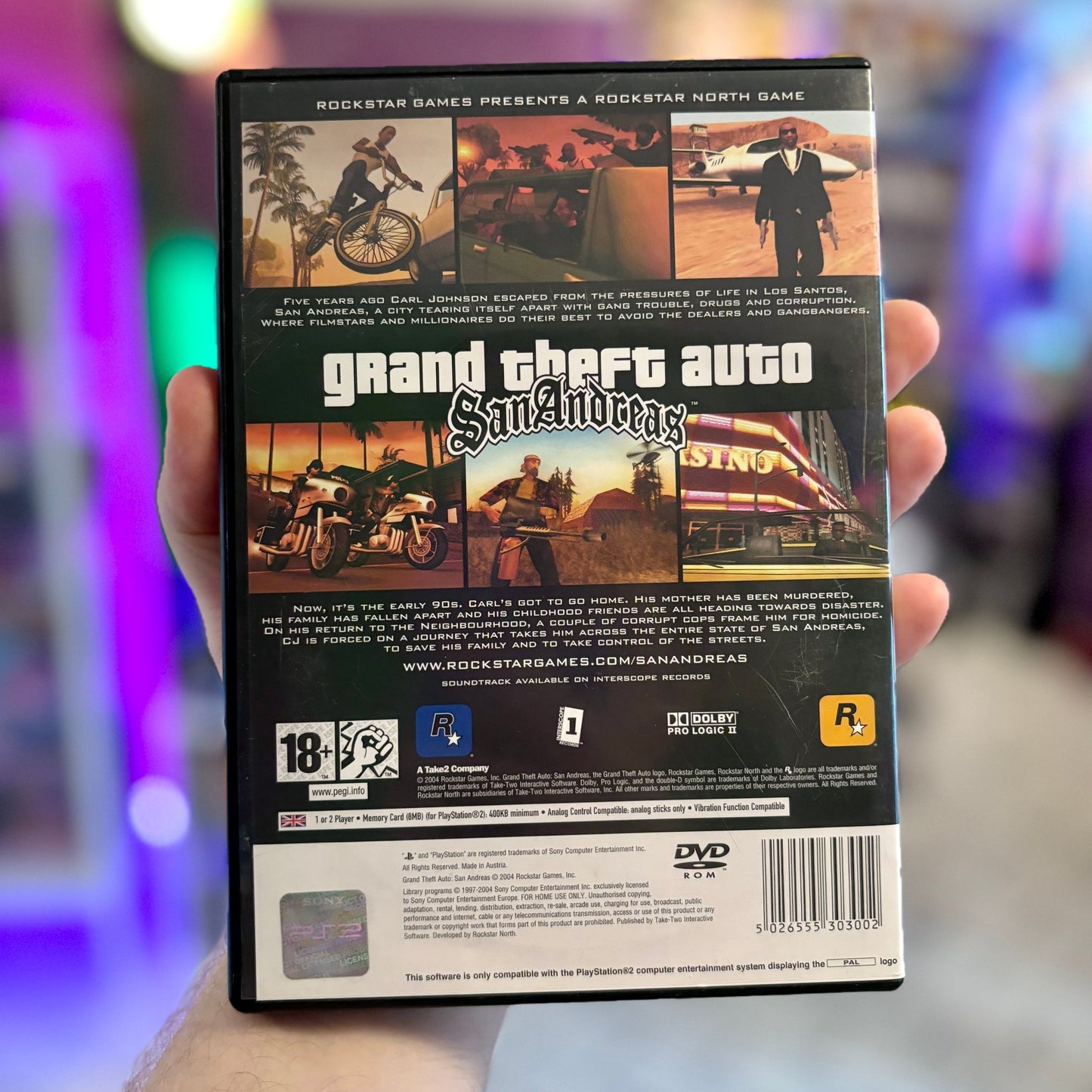 Grand Theft Auto: San Andreas (PS2) - PopCultGang