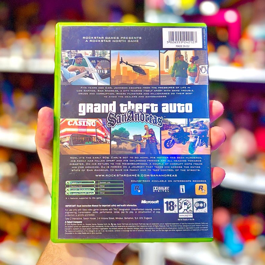 Grand Theft Auto: San Andreas (Xbox) - PopCultGang
