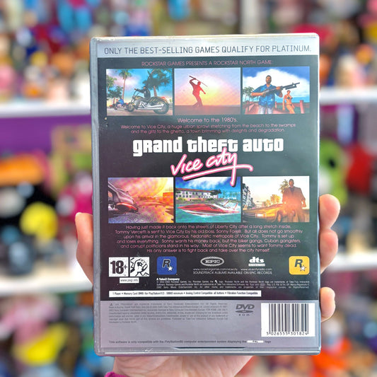 Grand Theft Auto: Vice City (Platinum, PS2) - PopCultGang