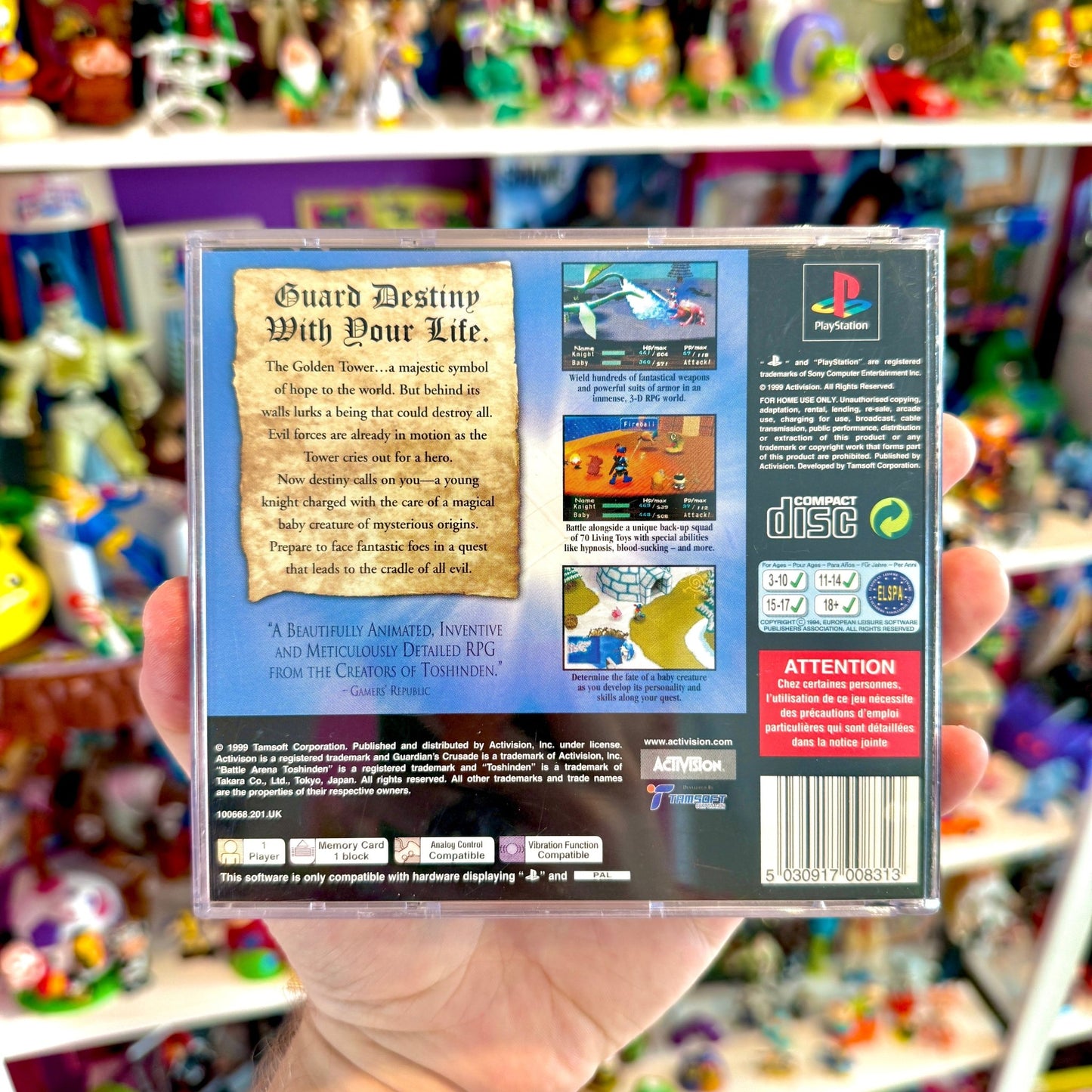 Guardian's Crusade (PS1) - PopCultGang