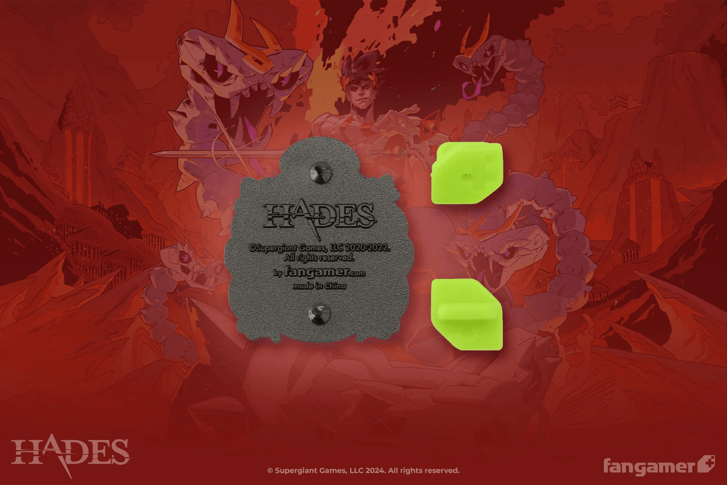 Hades - Nyx Enamel Pin (Fangamer) - PopCultGang