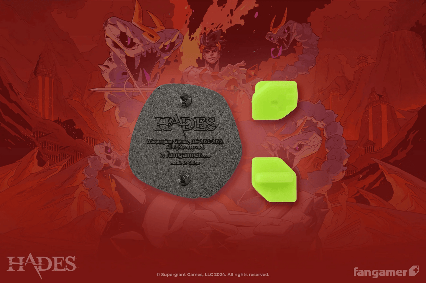 Hades - Thanatos Enamel Pin (Fangamer) - PopCultGang