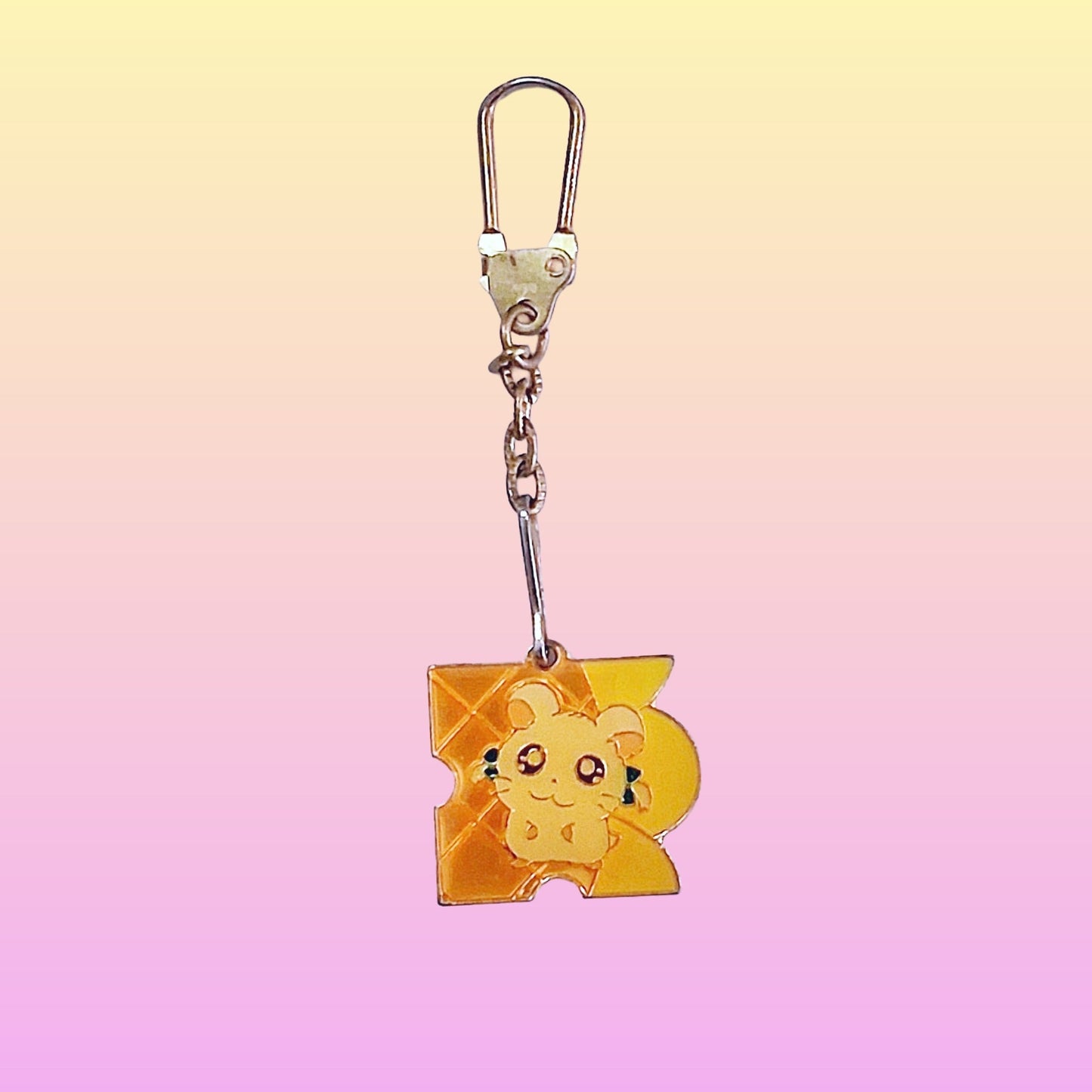 Hamtaro: Bijou Metal Charm - Mini Keychain (2000s) - PopCultGang
