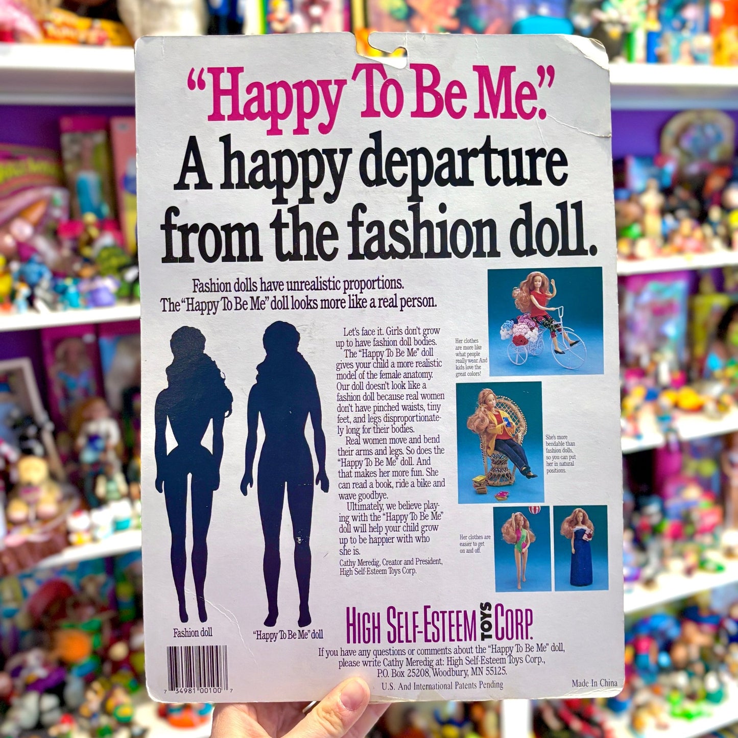 Happy To Be Me Doll (High Self - Esteem Toys Corp, 1991)) - PopCultGang