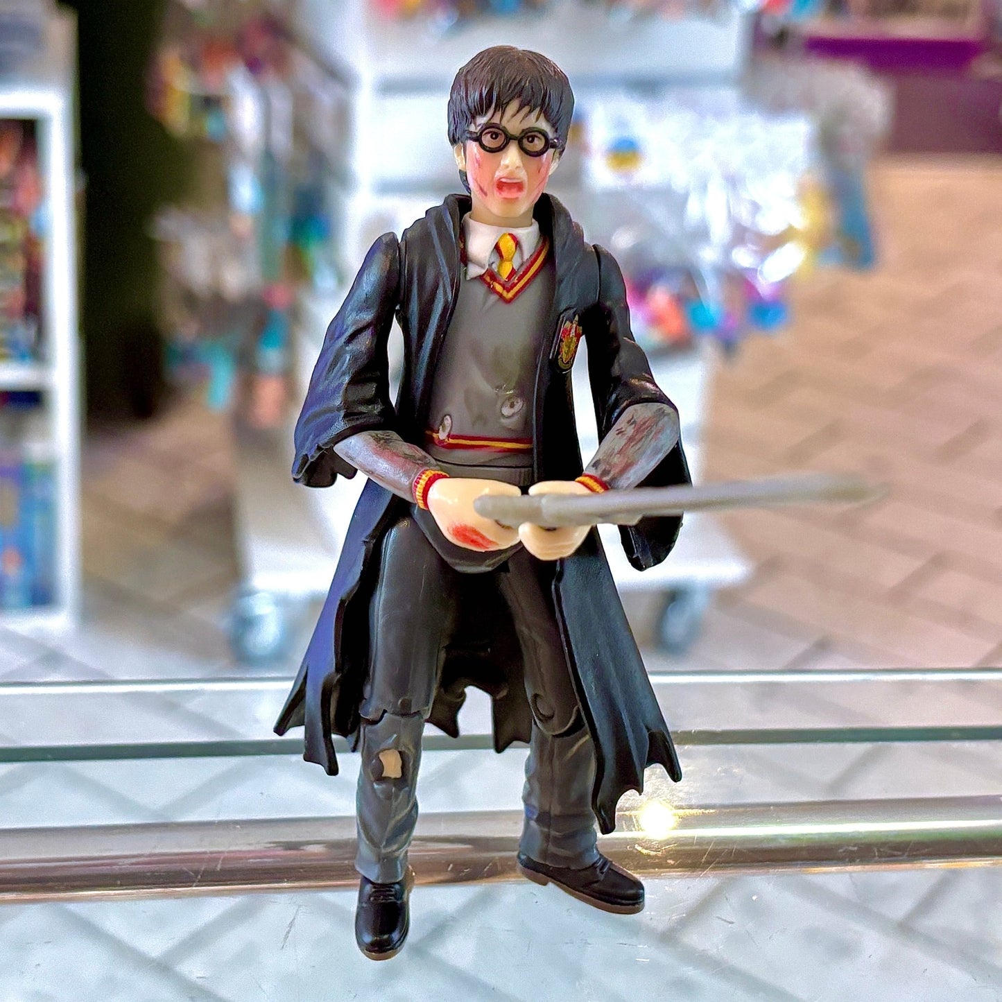 Harry Potter and The Chamber of Secrets: Harry Draws The Sword Action Figure (2002) - PopCultGang