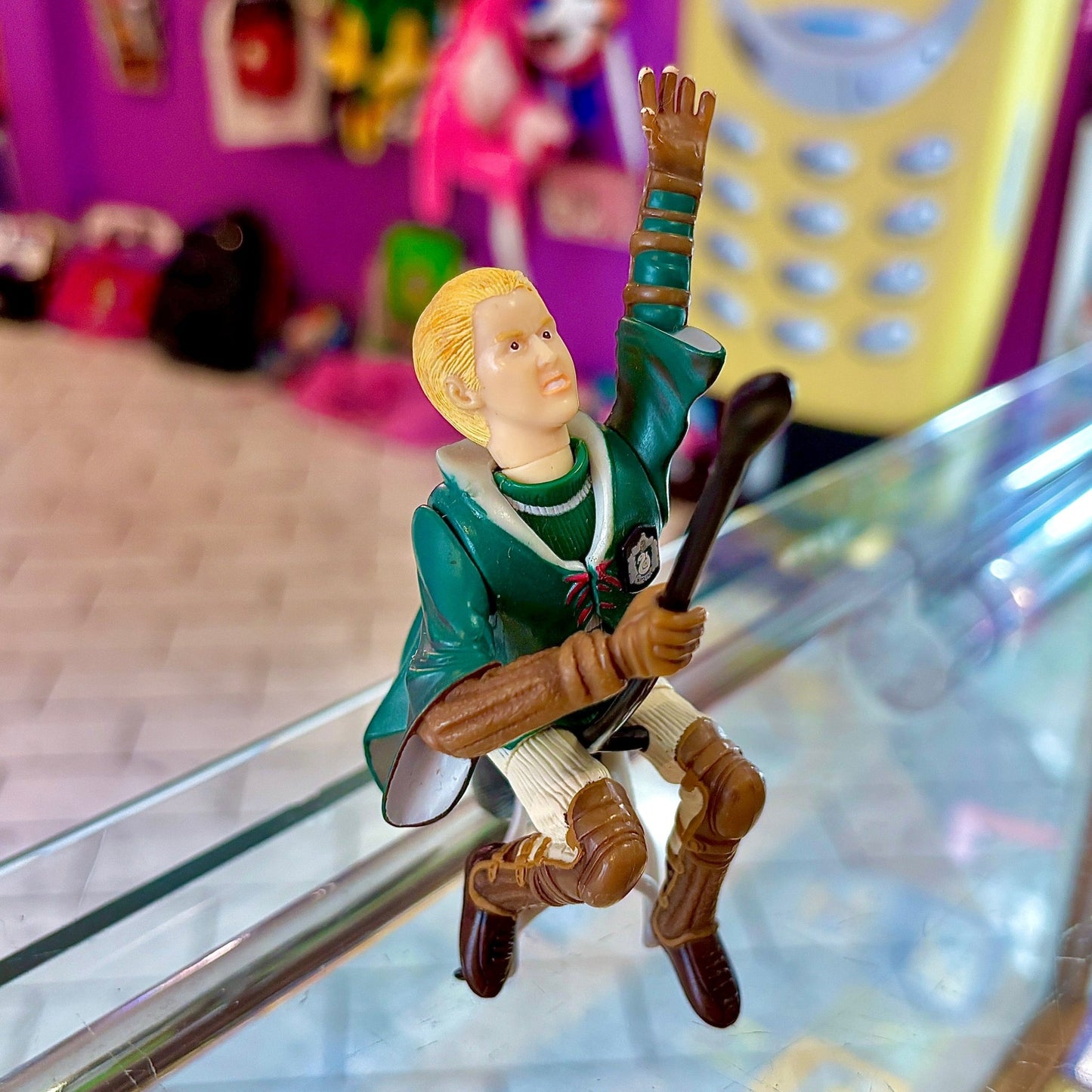 Harry Potter and The Chamber of Secrets: Malfoy Seeker Action Figure (2003) - PopCultGang