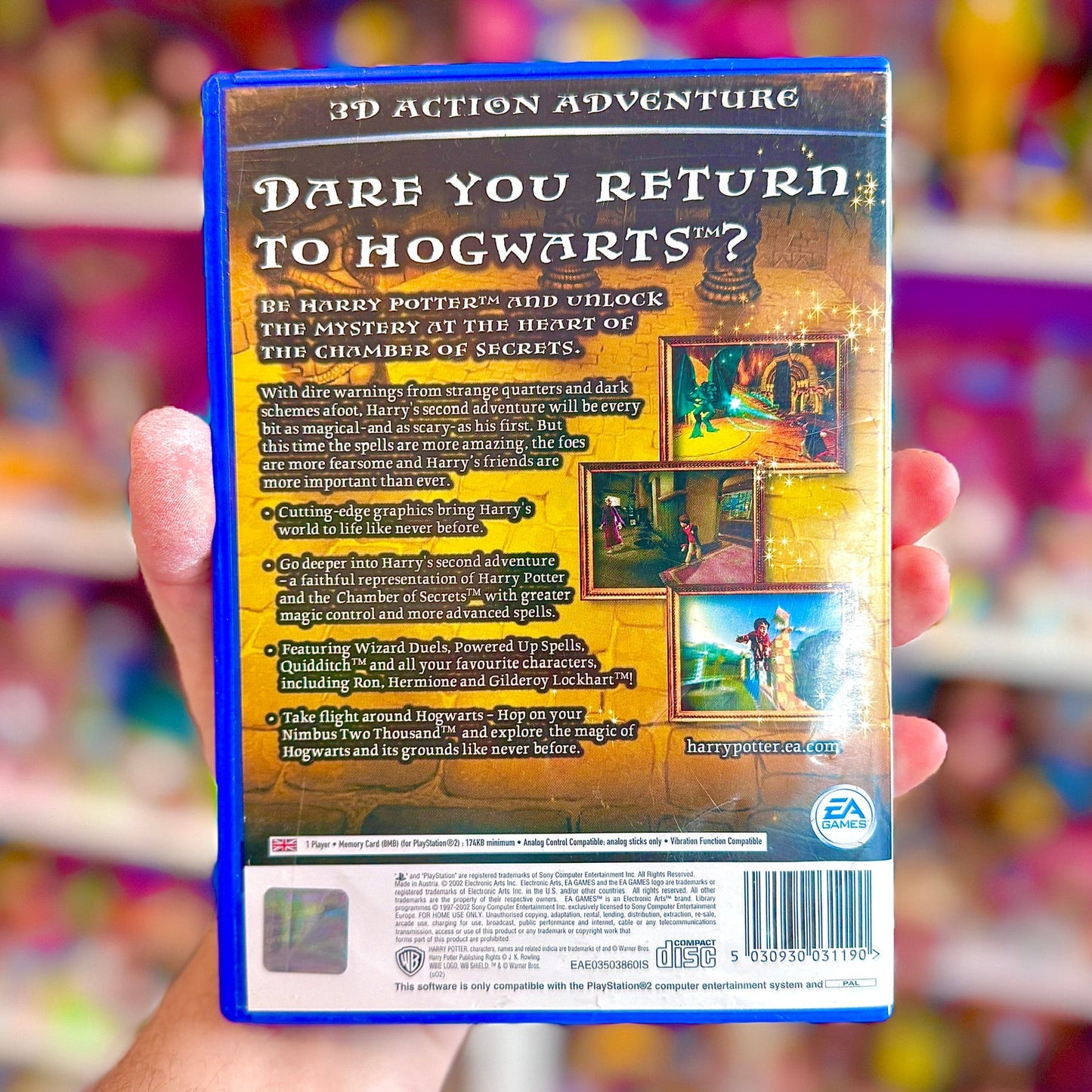 Harry Potter And The Chamber of Secrets (PS2) - PopCultGang