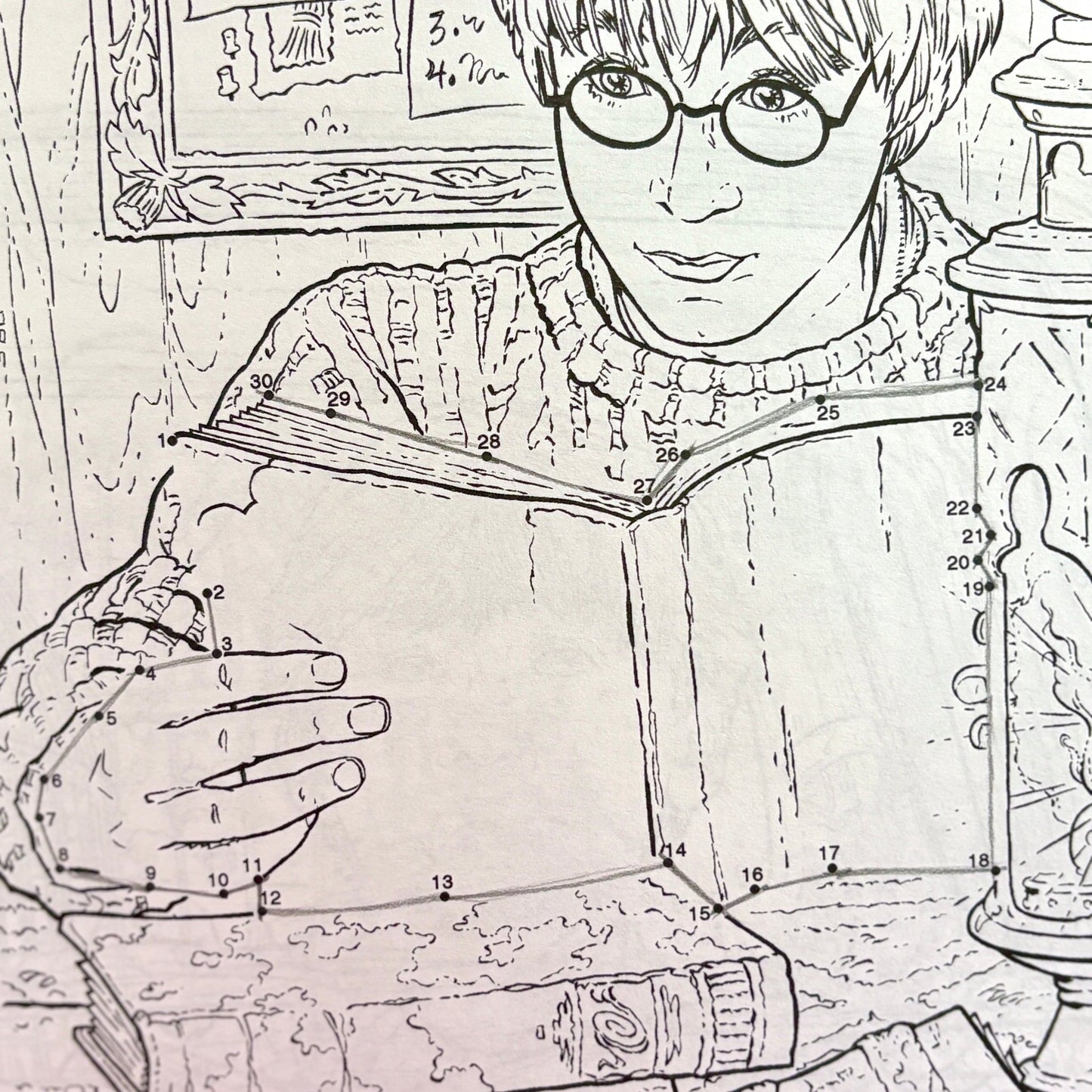 Harry Potter & Chamber of Secrets - Color Dot - to - Dot Booklet (2000s) - PopCultGang