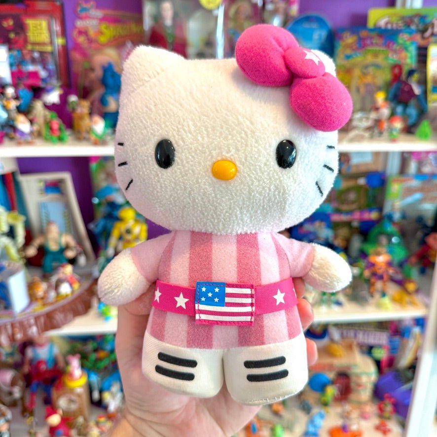 Hello Kity Astronaut American Flag Plush (Sanrio, 2012) - PopCultGang