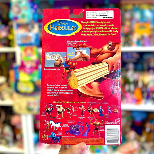 Hercules: Cyclops - Swings Attack Pillar (1997) - PopCultGang