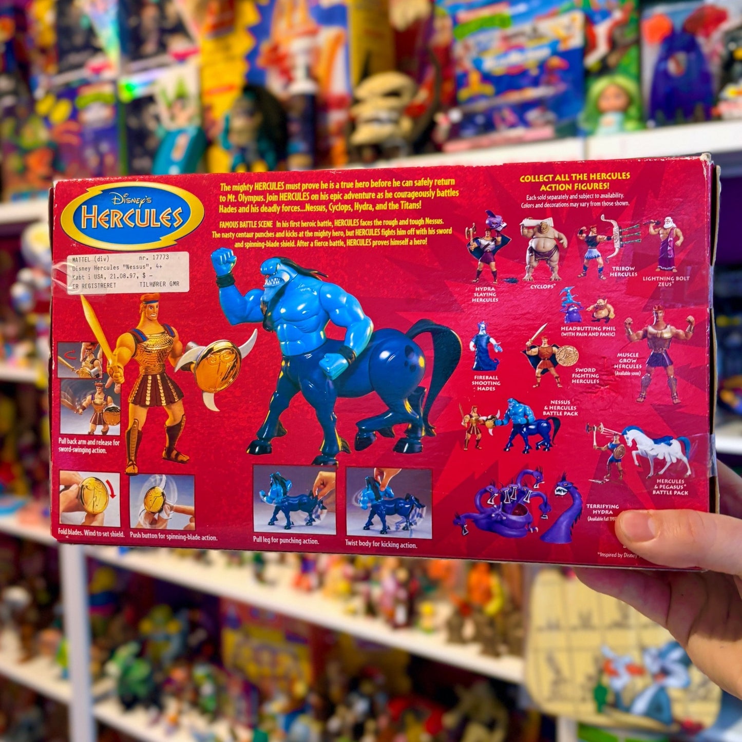 Hercules & Nessus Battle Pack (Disney, 90s) - PopCultGang