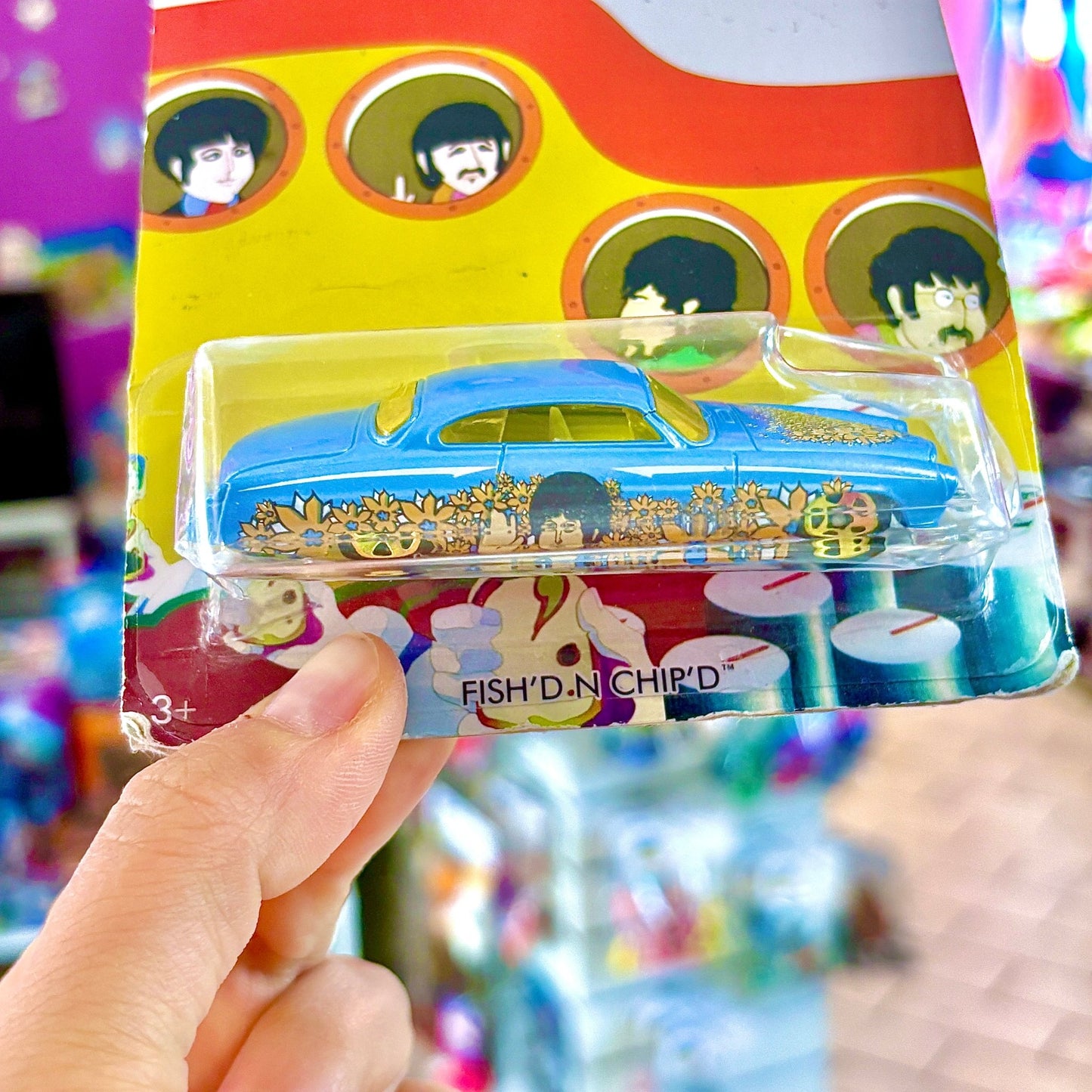 Hot Wheels: The Beatles - Yellow Submarine - Fish'D & Chip'D Car (2016) - PopCultGang