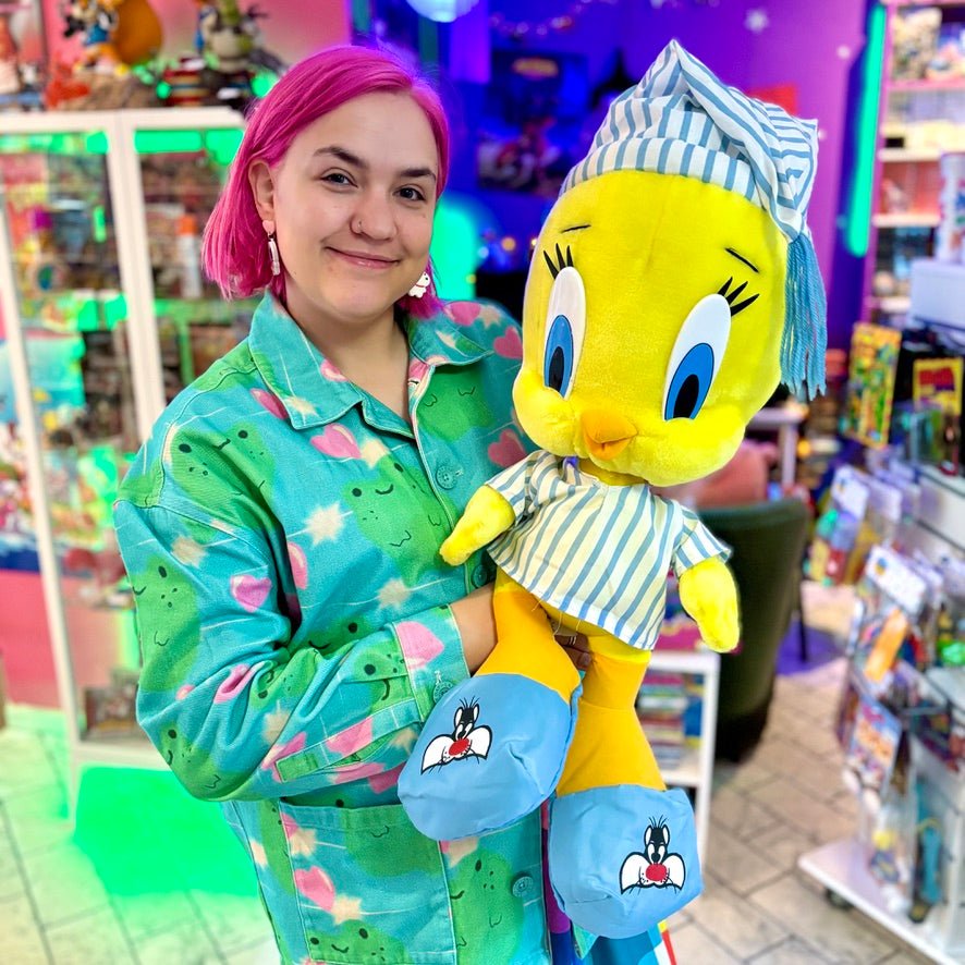 Huge Tweety Plush in Pajamas (Warner Bros, 90s) - PopCultGang