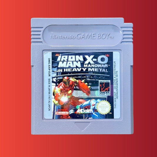 Iron Man and X - O Manowar in Heavy Metal (Gameboy) - PopCultGang