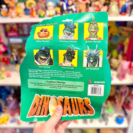 Jim Henson’s Dinosaurs: Charlene Sinclair Action Figure (MOC, Disney, 90s) - PopCultGang