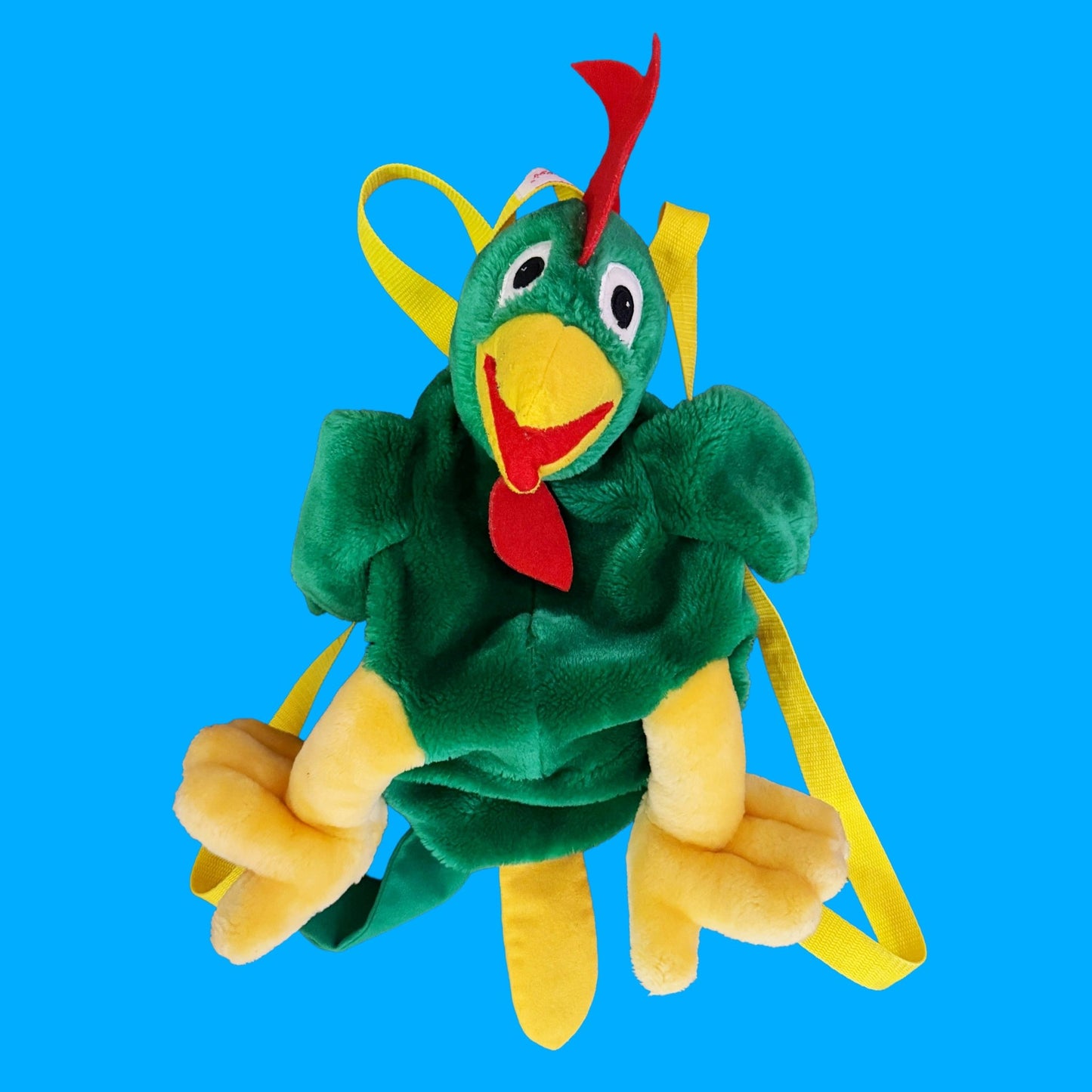Kellogg's Cornflakes: Cornelius Green Rooster Plush Backpack (1998) - PopCultGang