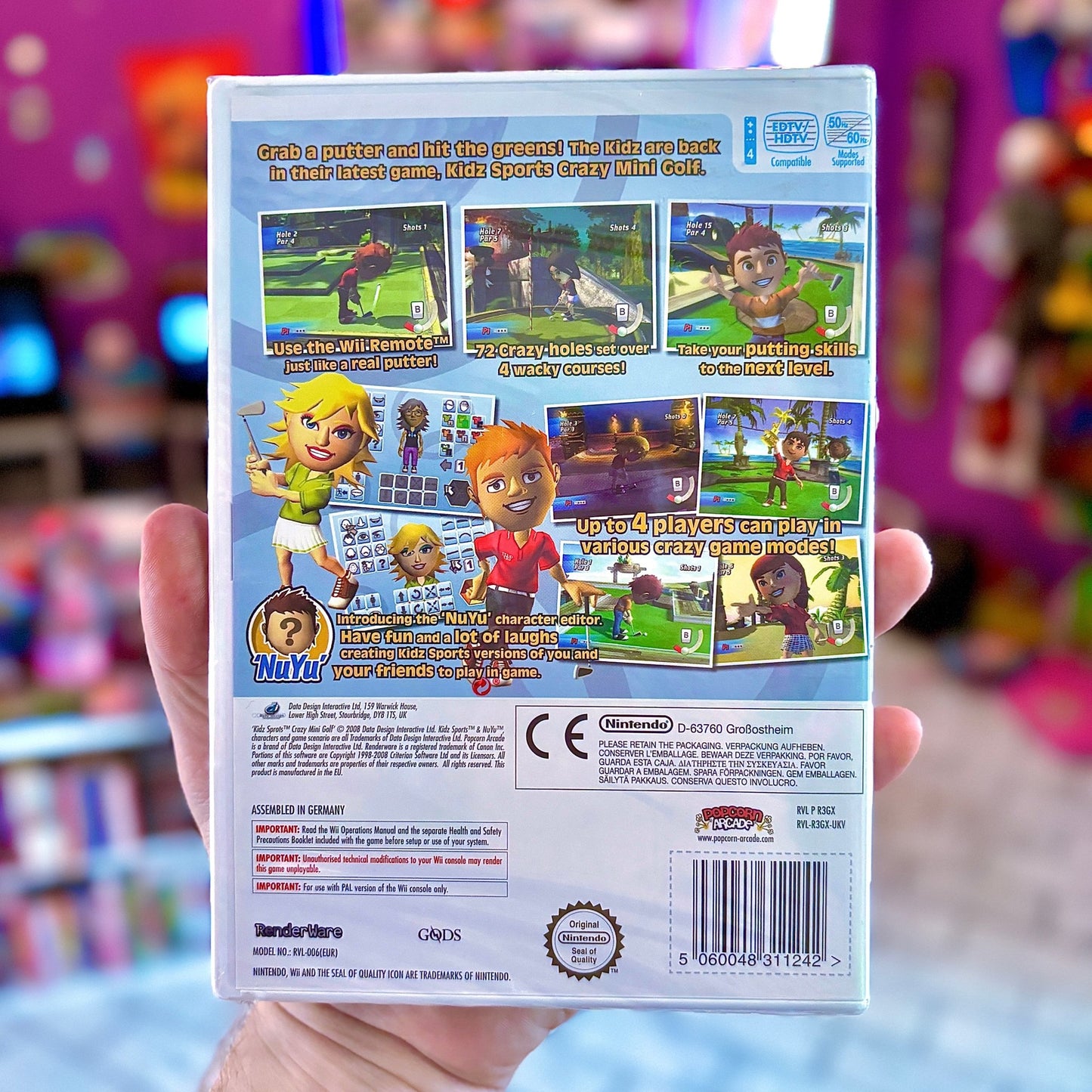 Kidz Sports: Crazy Mini Golf (Wii) - PopCultGang
