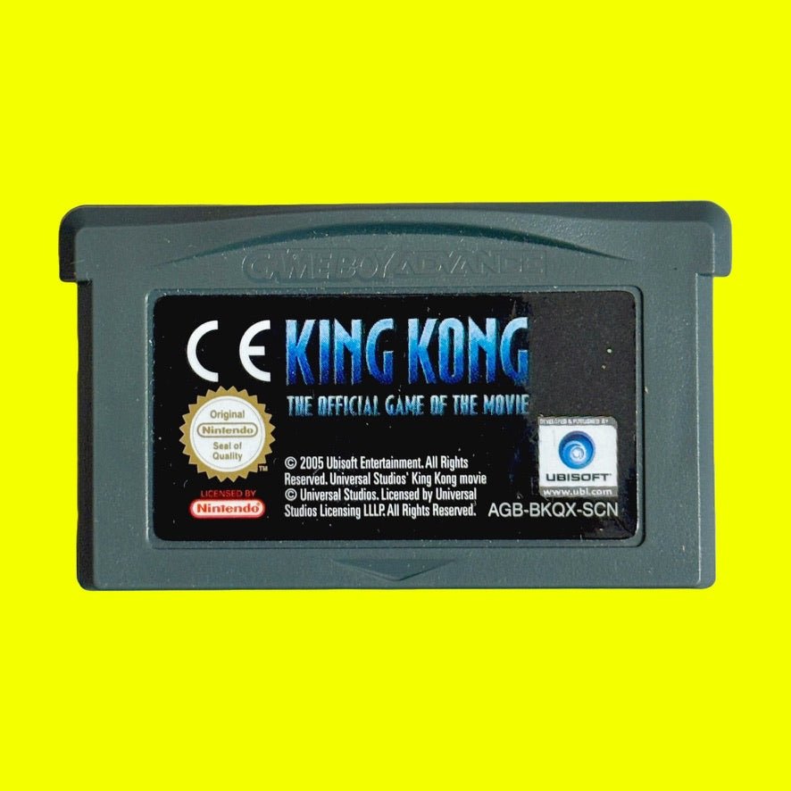 King Kong: The Official Game Of The Movie (Gameboy Advance) - PopCultGang
