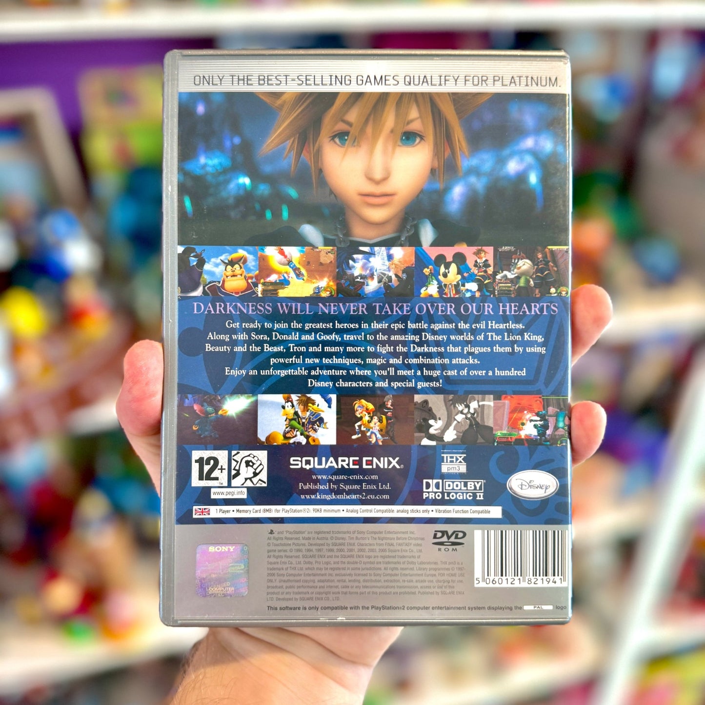 Kingdom Hearts 2 (Platinum, PS2) - PopCultGang